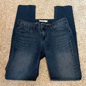 Bullhead Black Denim Leggings, size 9.